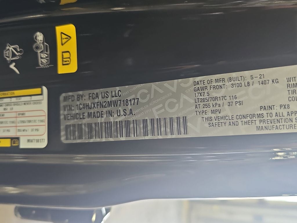 2021 Jeep Wrangler Unlimited Rubicon