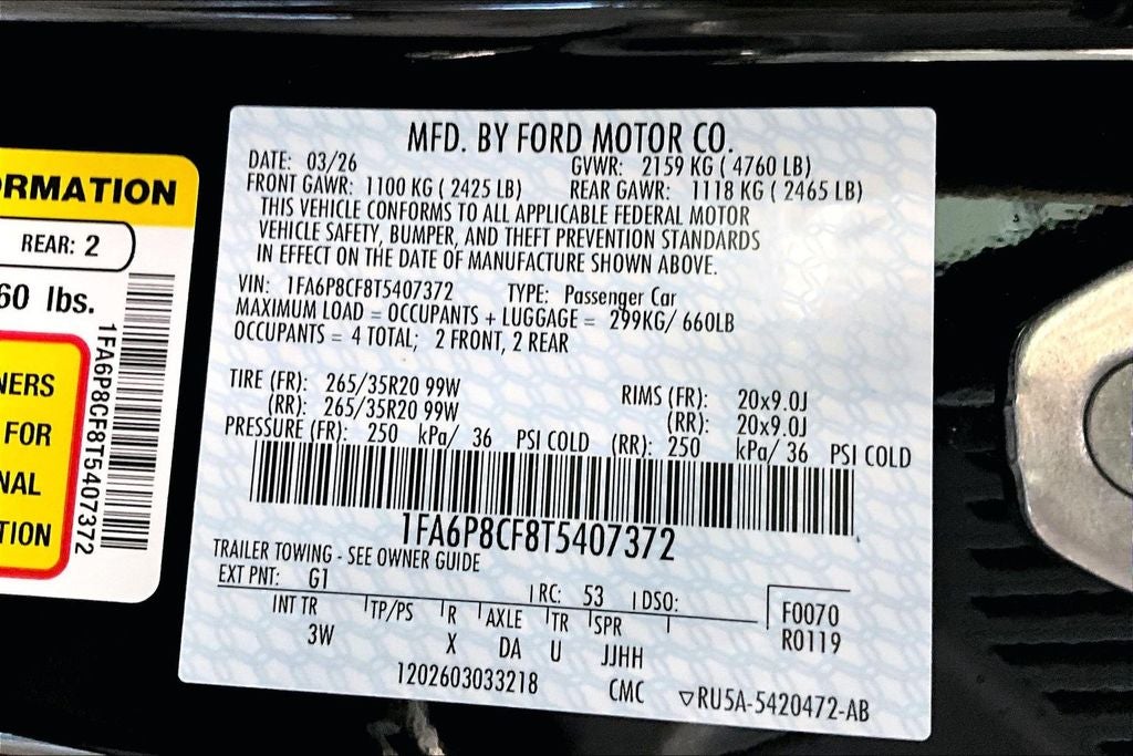 2026 Ford Mustang GT