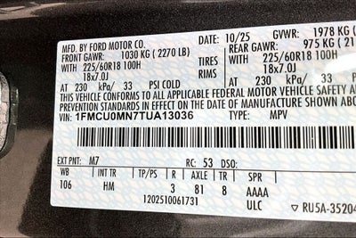 2026 Ford Escape ST-Line