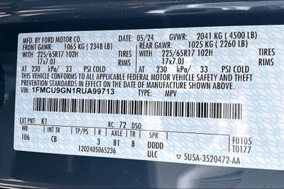 2024 Ford Escape Active