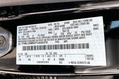 2026 Ford Escape ST-Line