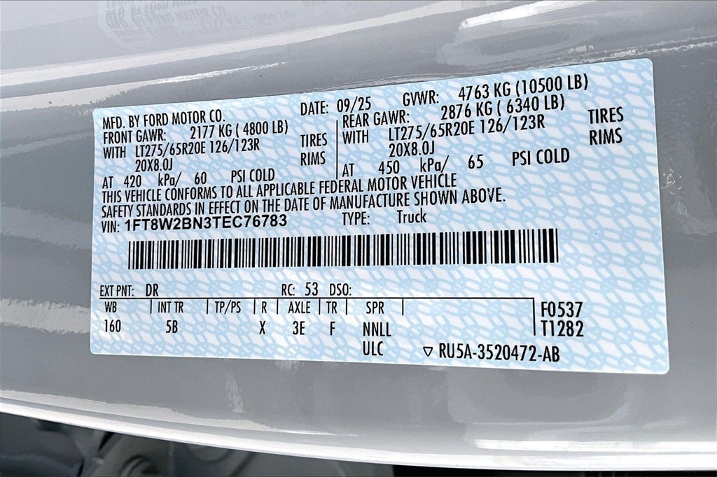 2026 Ford F-250SD Lariat