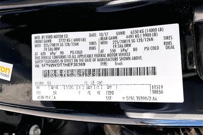 2017 Ford F-450SD Lariat DRW