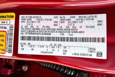 2026 Ford Ranger XLT
