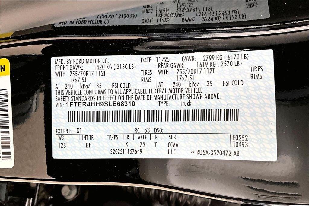 2025 Ford Ranger XLT