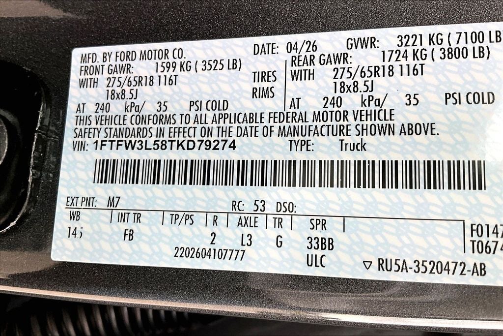 2026 Ford F-150 XLT