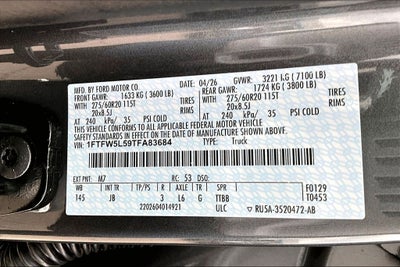 2026 Ford F-150 Lariat