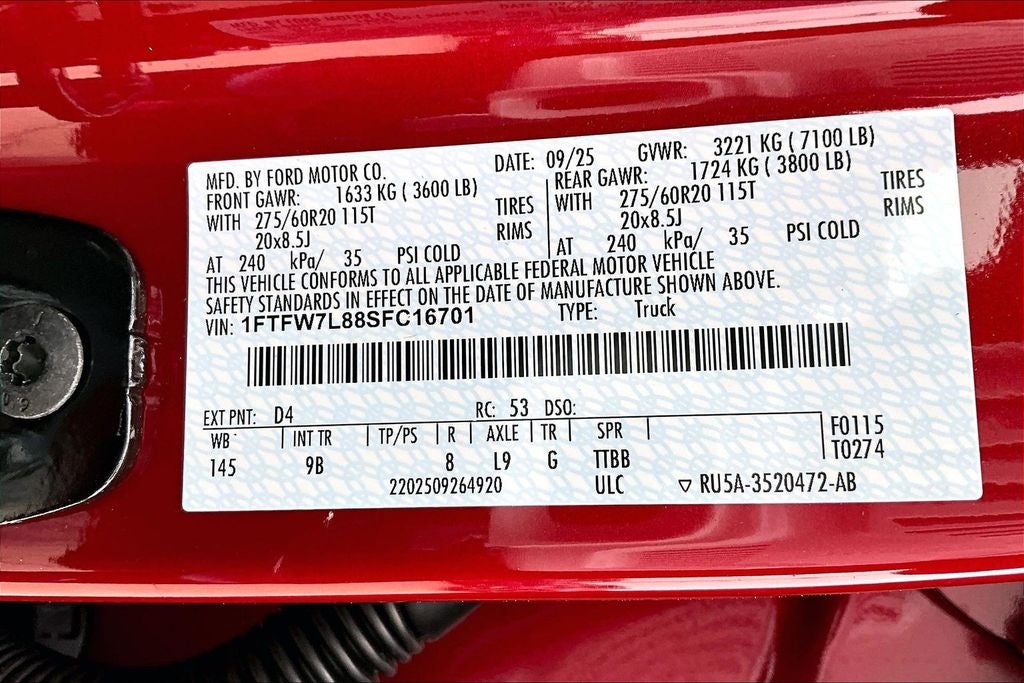 2025 Ford F-150 Platinum