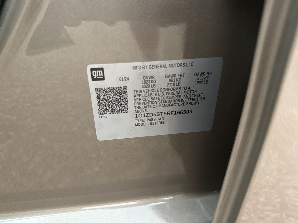 2024 Chevrolet Malibu LT 1LT