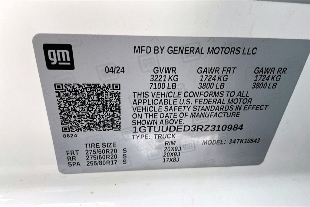 2024 GMC Sierra 1500 SLT