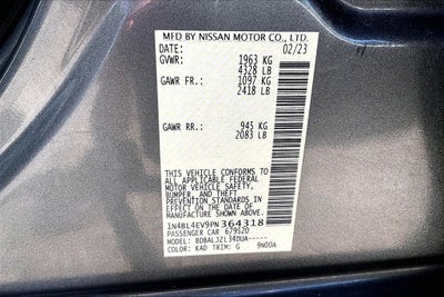 2023 Nissan Altima 2.5 SL