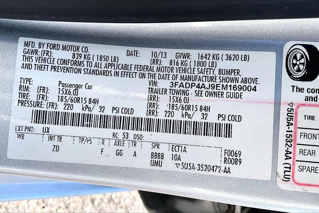 2014 Ford Fiesta S