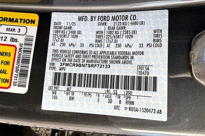 2025 Ford Bronco Sport Big Bend