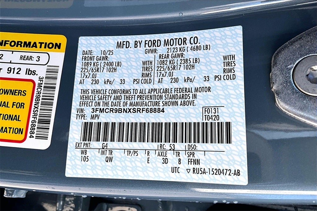 2025 Ford Bronco Sport Big Bend