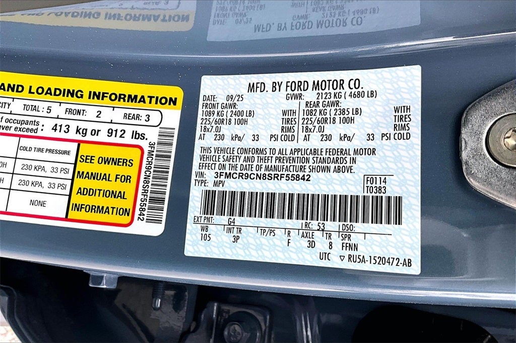 2025 Ford Bronco Sport Outer Banks