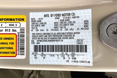 2025 Ford Bronco Sport Outer Banks