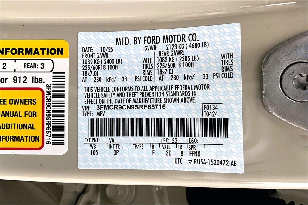 2025 Ford Bronco Sport Outer Banks