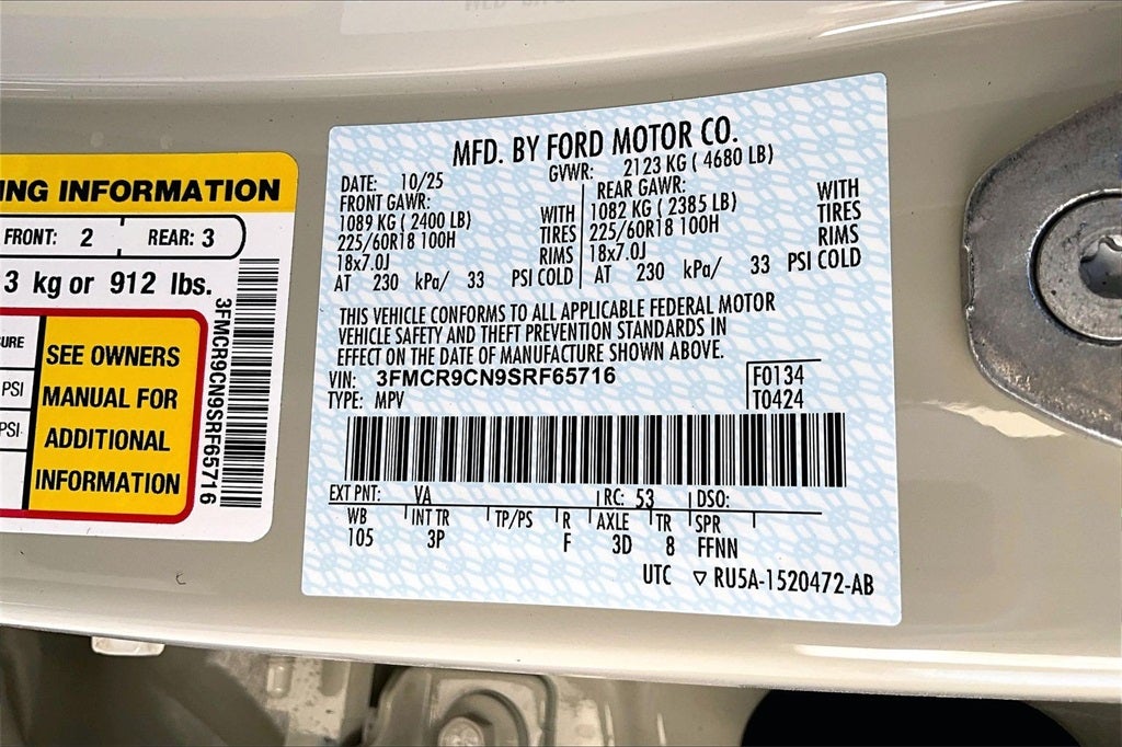 2025 Ford Bronco Sport Outer Banks