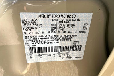 2025 Ford Maverick XLT