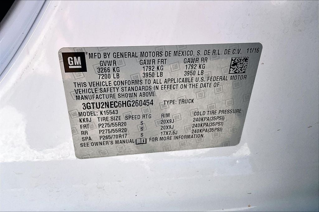 2017 GMC Sierra 1500 SLT