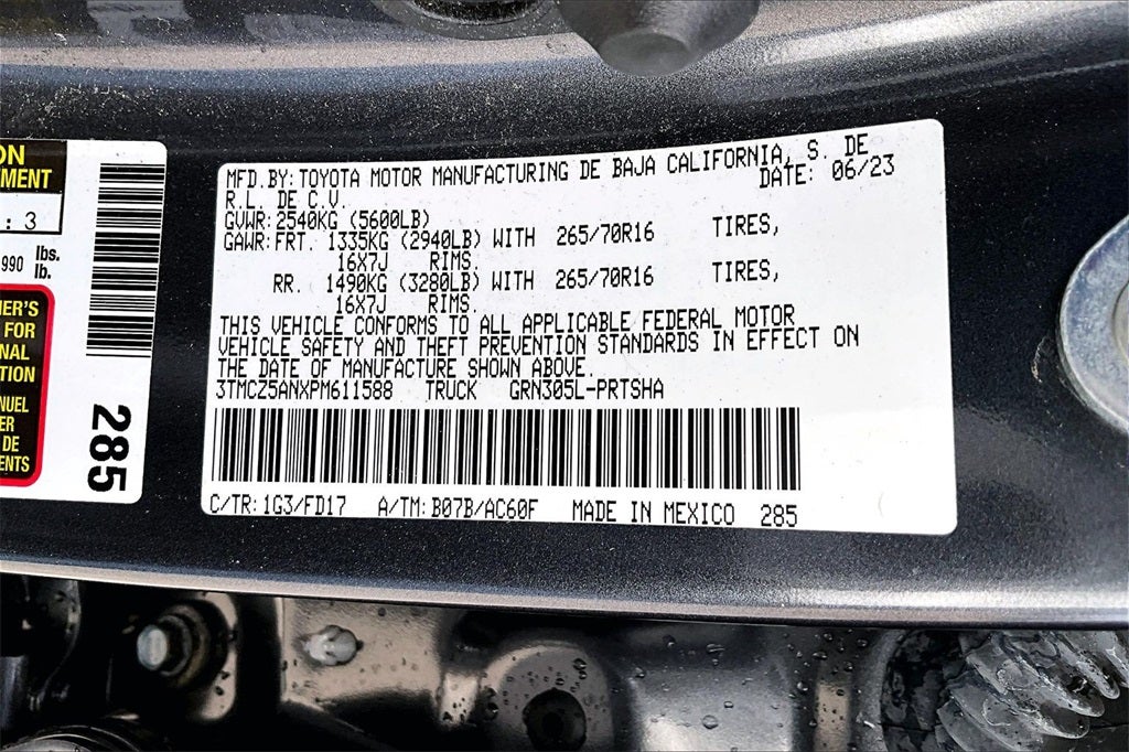 2023 Toyota Tacoma TRD Off-Road V6