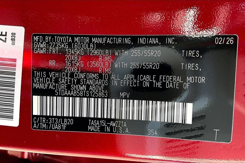 2026 Toyota Grand Highlander Platinum