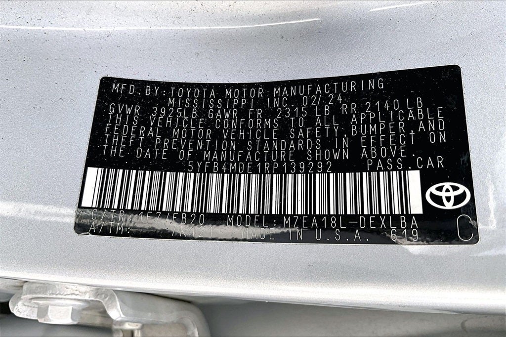 2024 Toyota Corolla LE