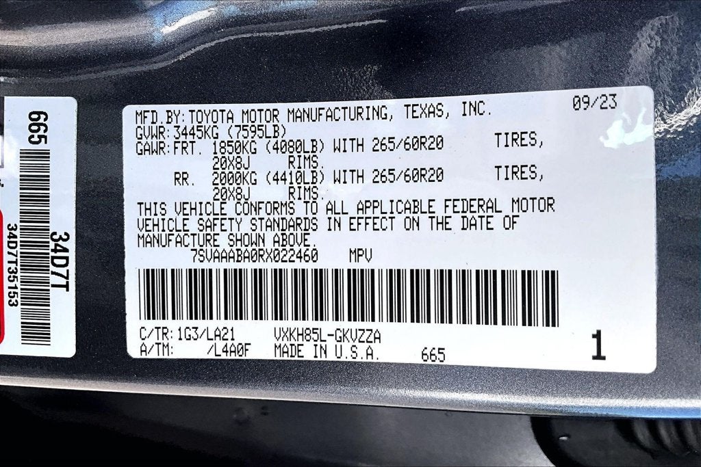 2024 Toyota Sequoia Platinum