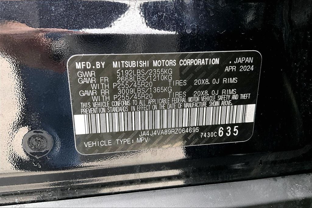 2024 Mitsubishi Outlander SE Black Edition