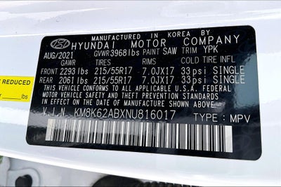 2022 Hyundai Kona SEL