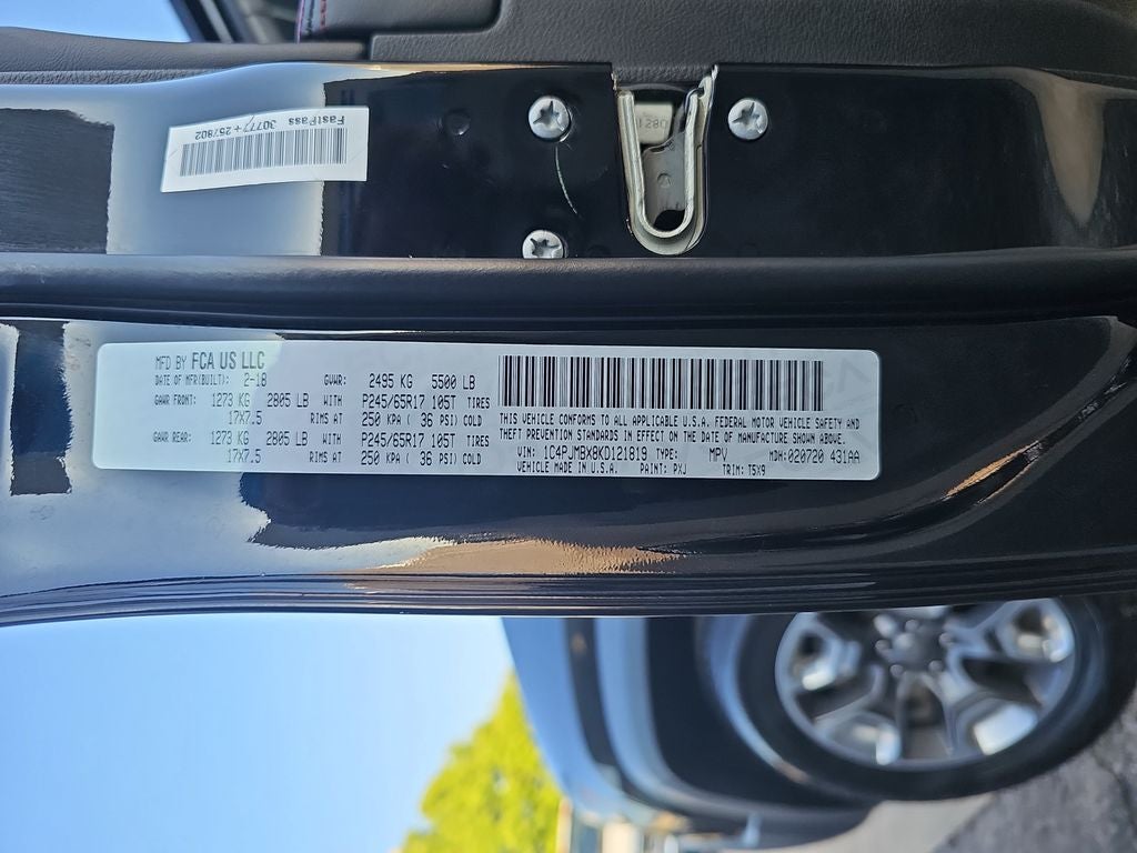 2019 Jeep Cherokee Trailhawk