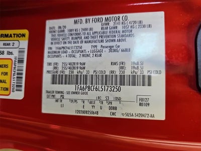 2020 Ford Mustang GT Premium