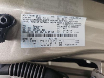 2017 Ford Focus SE