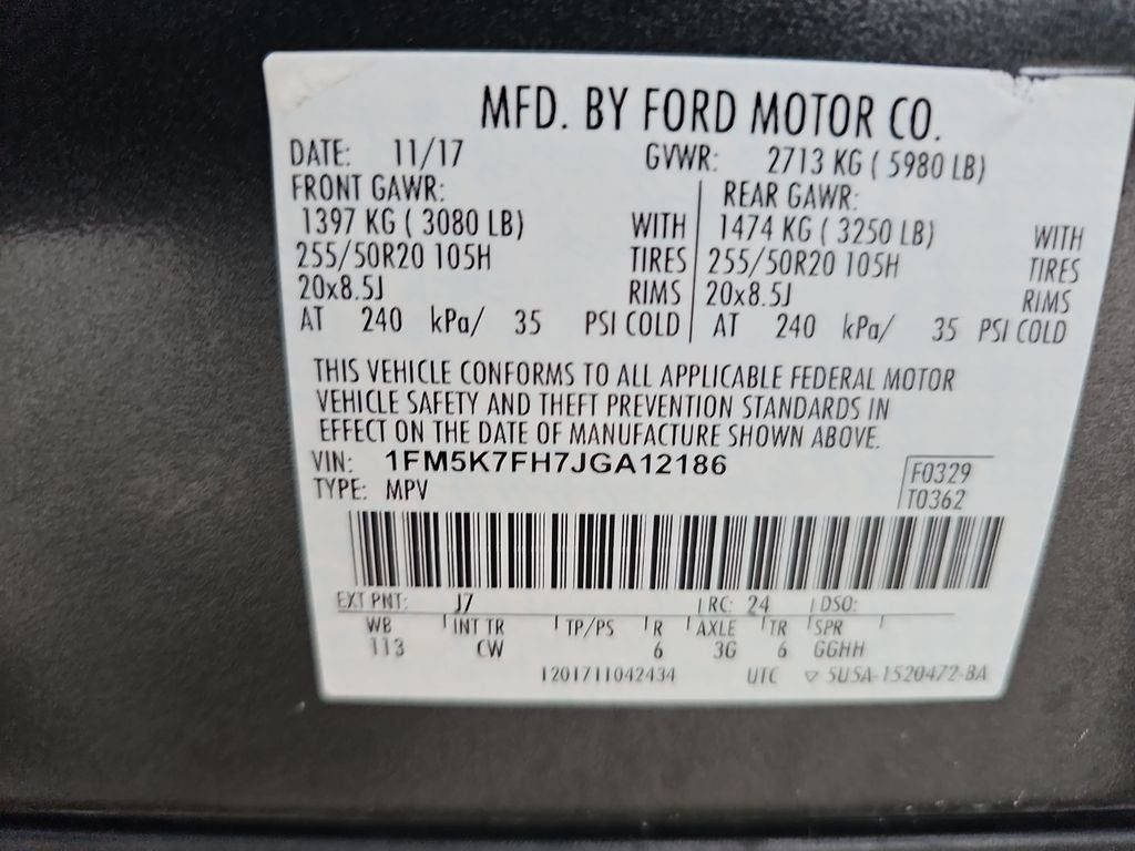 2018 Ford Explorer Limited