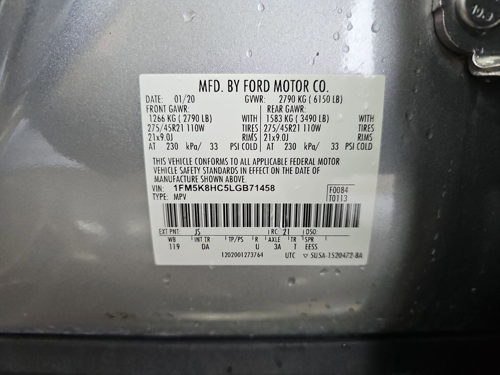 2020 Ford Explorer Platinum