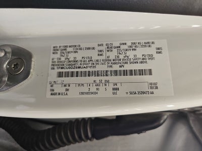 2021 Ford Escape Titanium