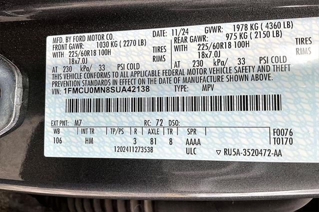 2025 Ford Escape ST-Line