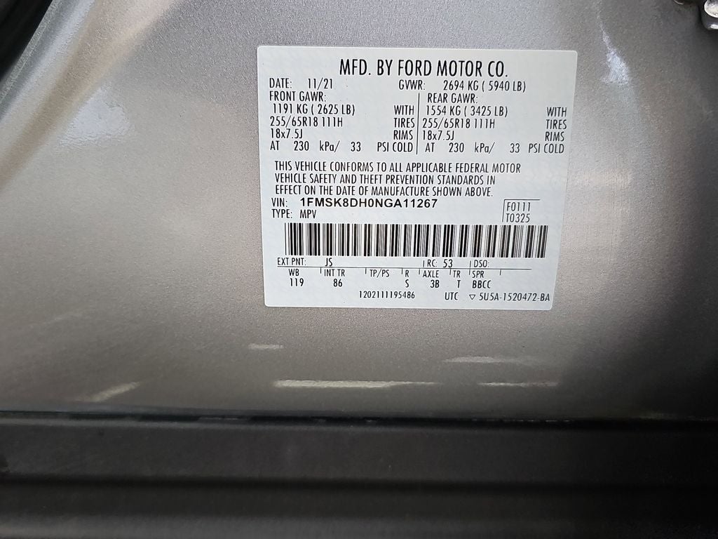 2022 Ford Explorer XLT