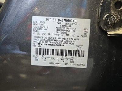 2025 Ford Explorer Platinum