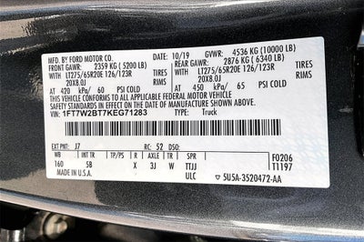 2019 Ford F-250 Lariat