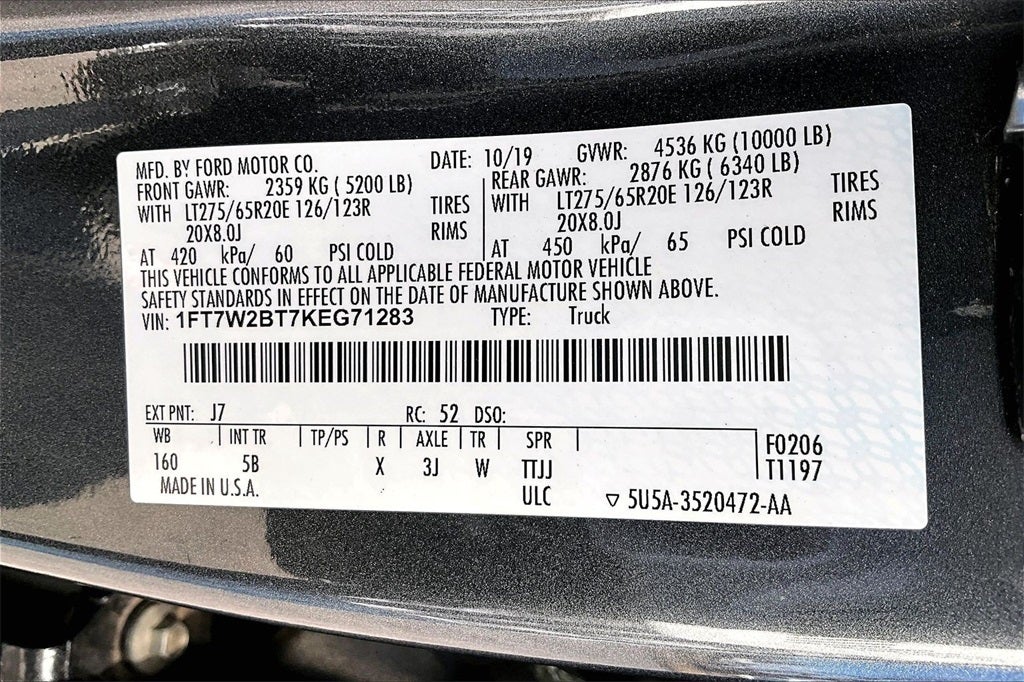 2019 Ford F-250 Lariat