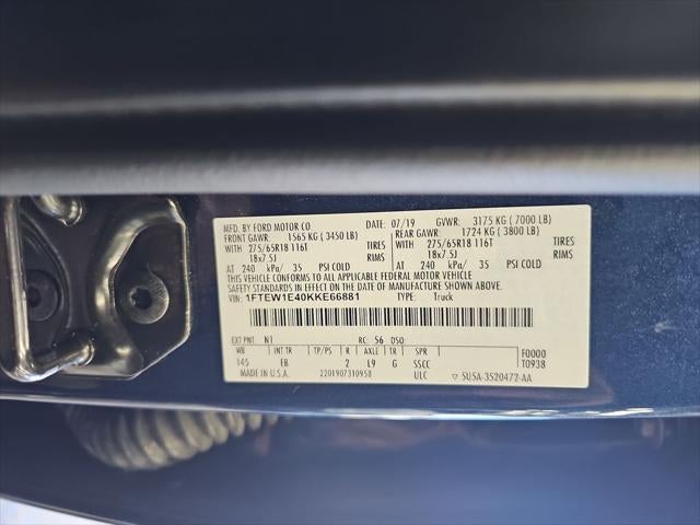 2019 Ford F-150 Lariat