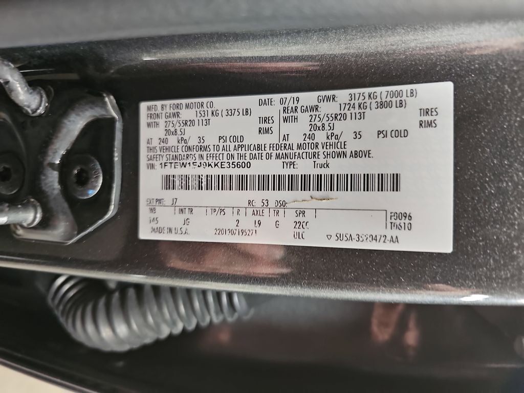 2019 Ford F-150 XL