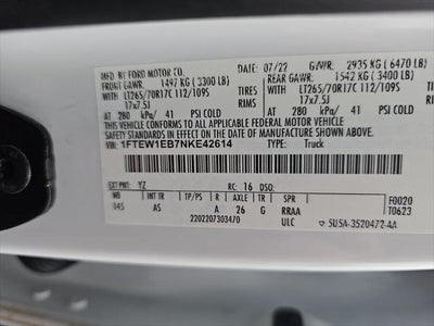 2022 Ford F-150 XL