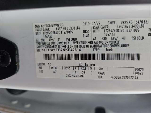 2022 Ford F-150 XL