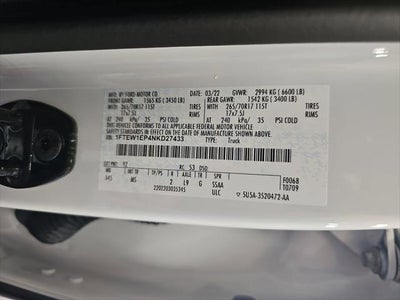 2022 Ford F-150 XLT