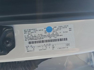 2019 Ford F-150 Platinum