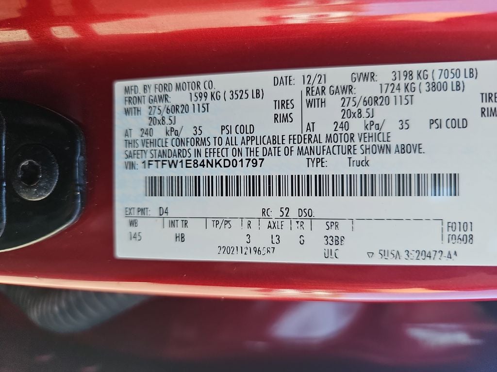 2022 Ford F-150 Lariat