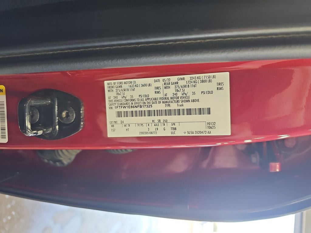 2022 Ford F-150 Lariat