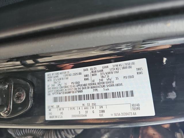 2021 Ford F-150 Lariat
